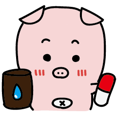 [LINEスタンプ] I am ''A pig" 2