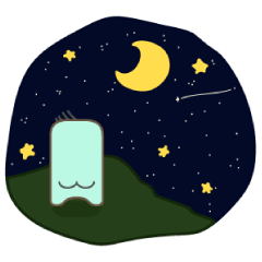 [LINEスタンプ] Mint Man Stand Still