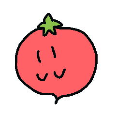 [LINEスタンプ] トマトのおばけ