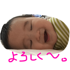 [LINEスタンプ] 赤ちゃん顔