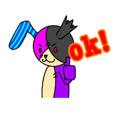 [LINEスタンプ] フランケンラビット