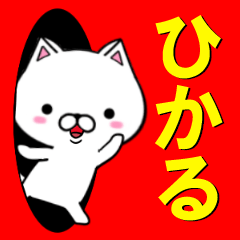 [LINEスタンプ] 超★ひかる(ヒカル)なネコ