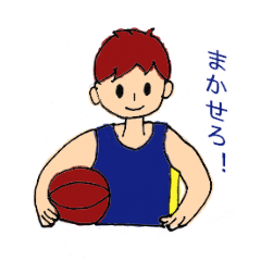 [LINEスタンプ] 男の子のスポーツ