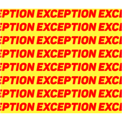 [LINEスタンプ] Stylish Exceptions