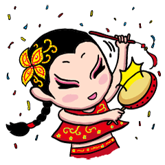 [LINEスタンプ] Chiayingdance-Dancing with life