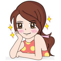 [LINEスタンプ] PloyFon : Pretty Wife