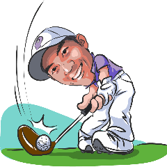 [LINEスタンプ] Pan The Man Golf
