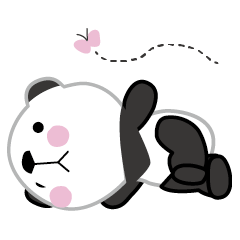 [LINEスタンプ] Small Panda's life