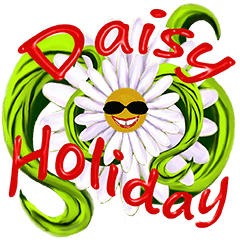 [LINEスタンプ] Daisy Sun Holiday