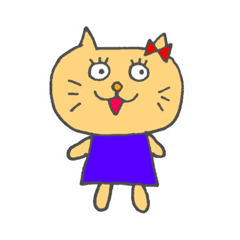 [LINEスタンプ] キモカワネコさん