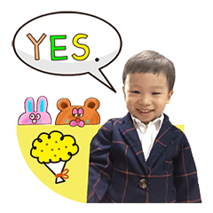 [LINEスタンプ] Begin