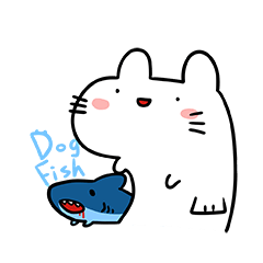 [LINEスタンプ] DogFish