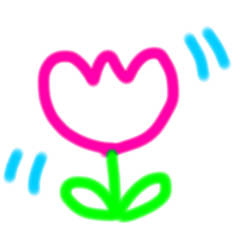 [LINEスタンプ] カラフルスタンプ♡文字だけ！