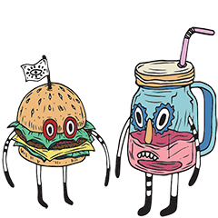 [LINEスタンプ] Papadee Family