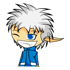 [LINEスタンプ] elf cute_GlaDiS Creator