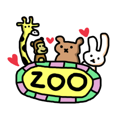 [LINEスタンプ] Zooo-Zooo