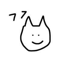 [LINEスタンプ] 可愛く、カラフルな猫