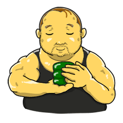 [LINEスタンプ] BearDolphin