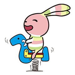 [LINEスタンプ] Brown Sugar Bunny
