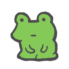 [LINEスタンプ] ゆるゆるかえる・ケロ江すたんぷ