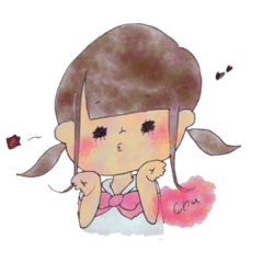 [LINEスタンプ] 女子校生ちゃん