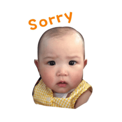 [LINEスタンプ] Baby is Coming