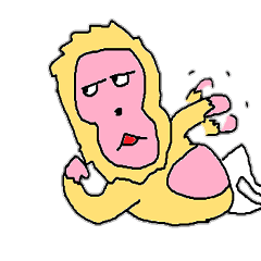 [LINEスタンプ] Mr. Monkey
