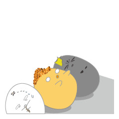 [LINEスタンプ] Mochi narrates its life