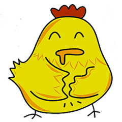 [LINEスタンプ] Chick ka jung