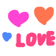 [LINEスタンプ] ラブ ラブ