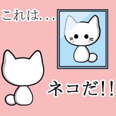 [LINEスタンプ] これはネコだ