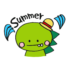 Dinosaur and animals - summer ver