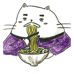 [LINEスタンプ] Uncle cat