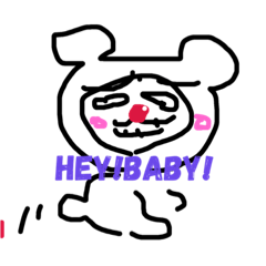 [LINEスタンプ] 着ぐるみくま男