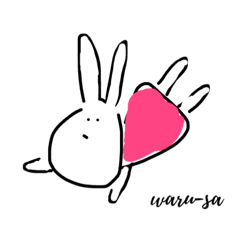 [LINEスタンプ] waru-sa.1