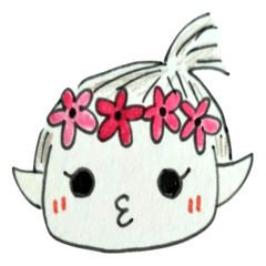 [LINEスタンプ] 小さな花の妖精