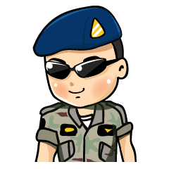 [LINEスタンプ] Volunteer Defense Corps; VDC