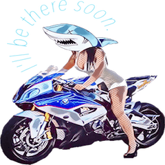 [LINEスタンプ] motocycle