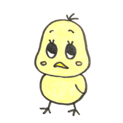[LINEスタンプ] ひよこの気持ち。
