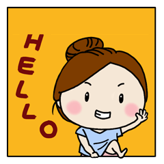 [LINEスタンプ] Diary Of A Cute Girl