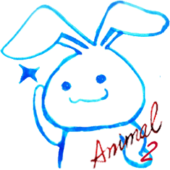 [LINEスタンプ] Animals＆pen