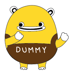 [LINEスタンプ] Dummy's Lifestyleの画像（メイン）
