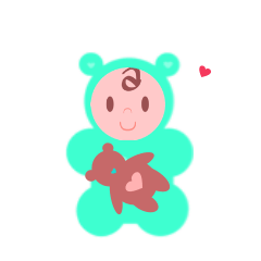 [LINEスタンプ] The Life's Sugar - Sweet Baby