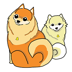 [LINEスタンプ] Ang-Pao ＆ Sha-bu