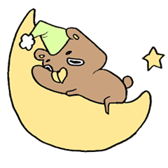 [LINEスタンプ] くまさぶろう