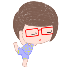 [LINEスタンプ] Kanlaya-Baby-Exercise＆Run #3