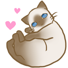 [LINEスタンプ] 忠にゃん、ほくと 