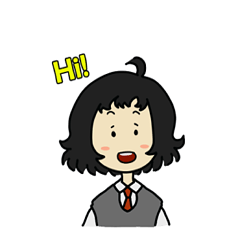 [LINEスタンプ] Chibi Kana