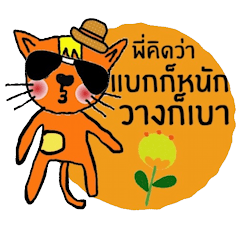 [LINEスタンプ] Little tiger, Sua noi (Sweet Cat)in June