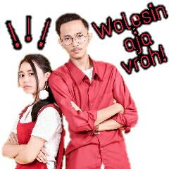[LINEスタンプ] Cinta ter-ugh 